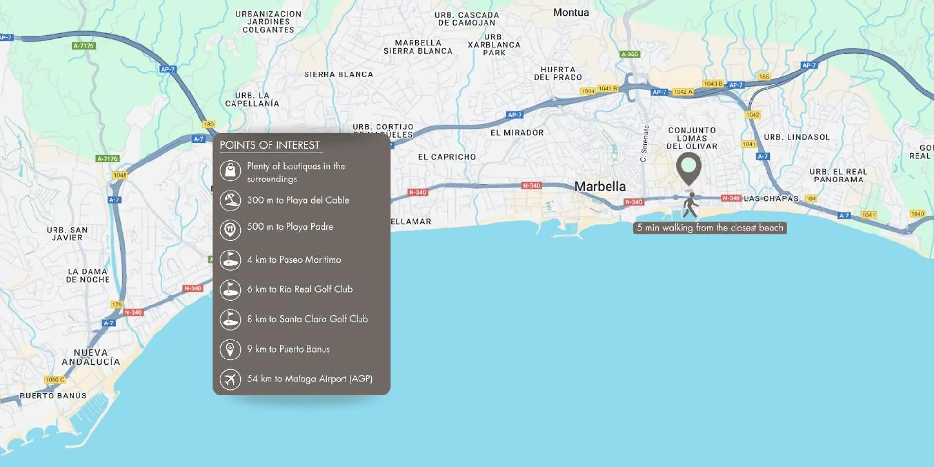 Apartment Vacation Marbella: Beachside Retreat with Spacious Terrace